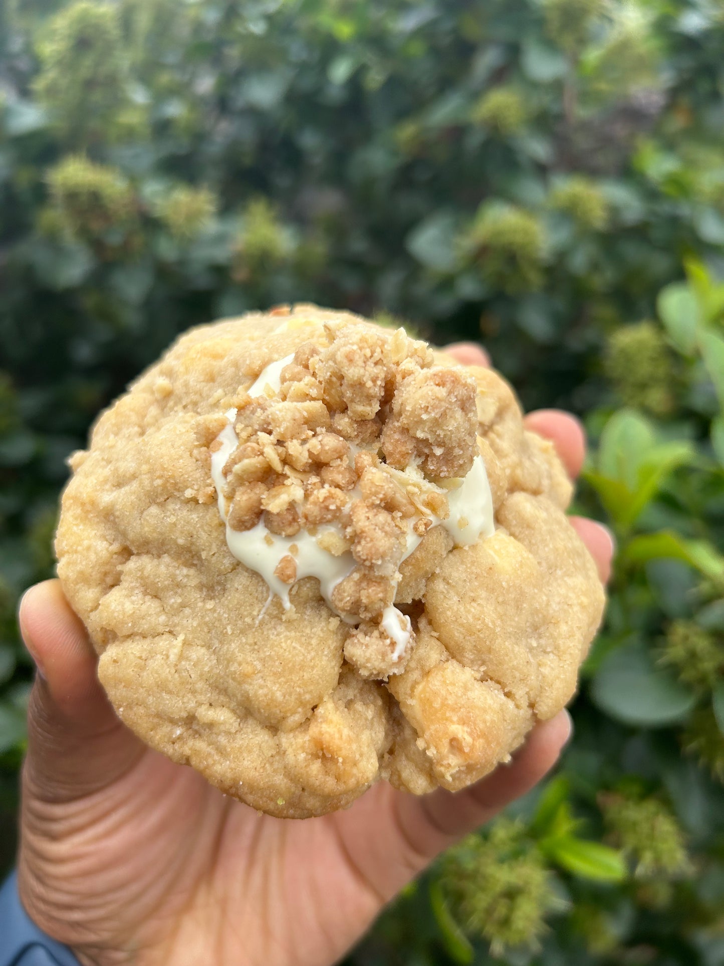 Apple Crumble Cookie